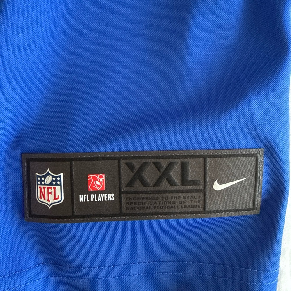 NFL Blue and Yellow Rams Jersey - Picture 3 of 7